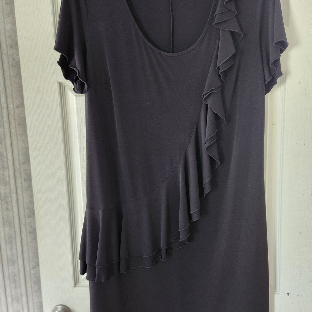Women's black summer dress.